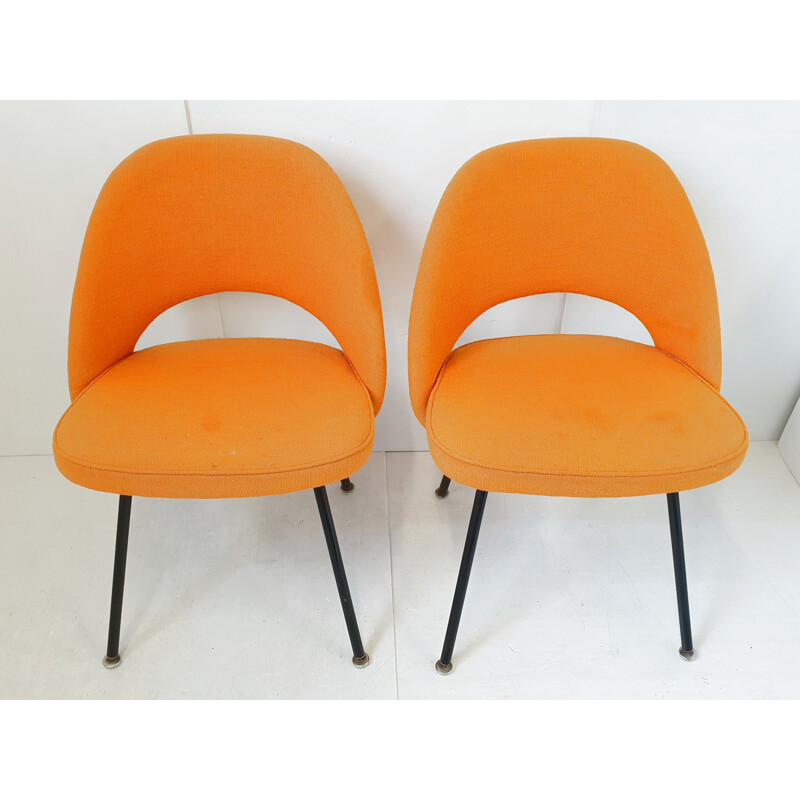 Paire de chaises vintage par Eero Saarinen pour Knoll