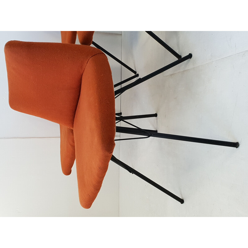 Ensemble de 4 fauteuils vintage de Gérard Guermonprez
