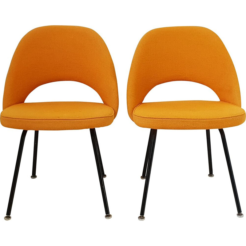 Paire de chaises vintage par Eero Saarinen pour Knoll