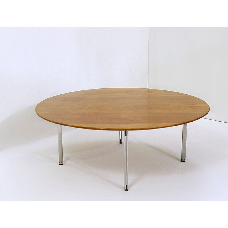 "Parallel Bar" vintage coffee table in walnut by Florence Knoll for Knoll