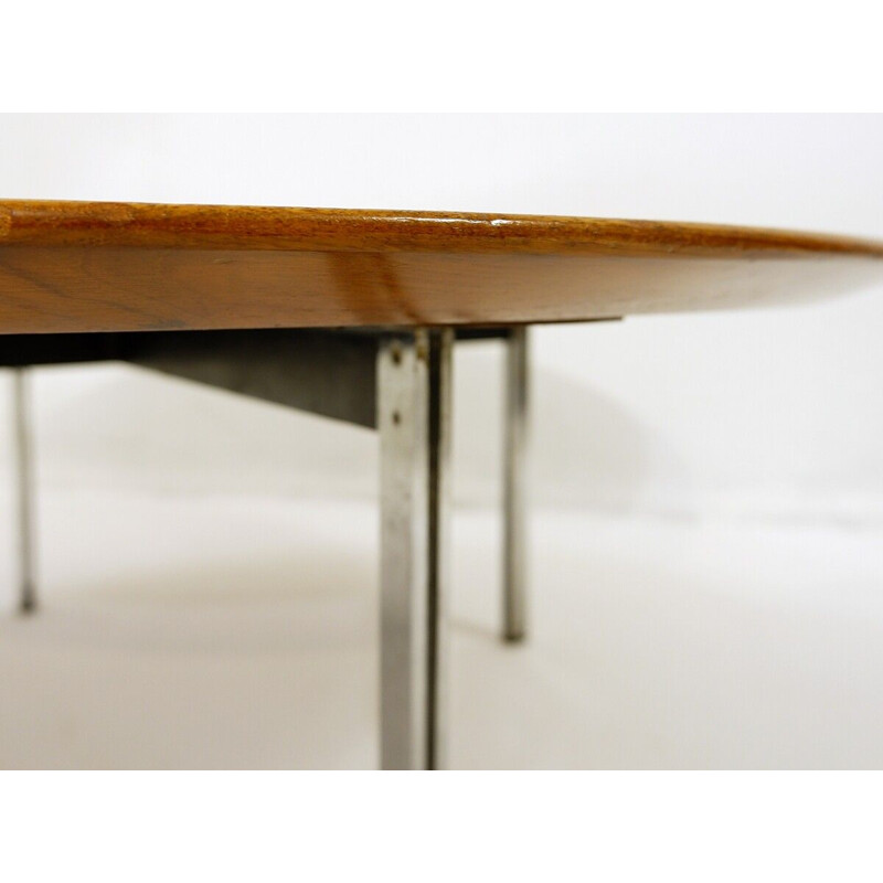 "Parallel Bar" vintage coffee table in walnut by Florence Knoll for Knoll