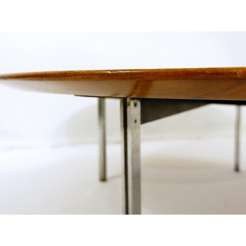 "Parallel Bar" vintage coffee table in walnut by Florence Knoll for Knoll