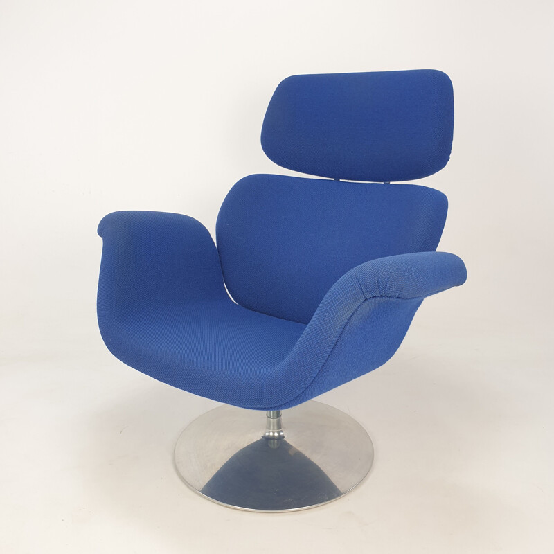 Vintage tulip armchair by Pierre Paulin for Artifort, 1980s