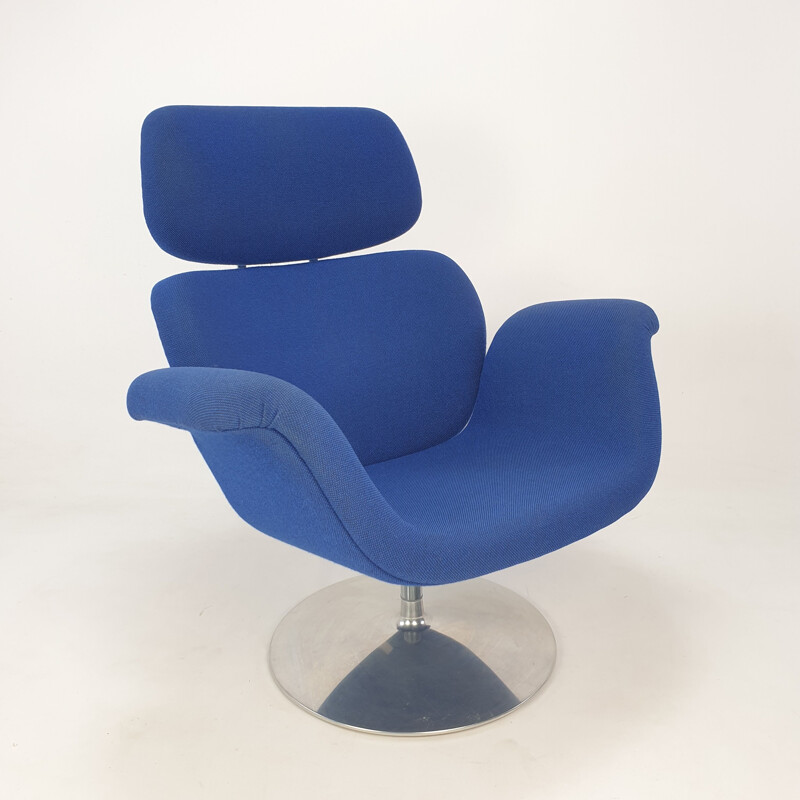 Vintage tulip armchair by Pierre Paulin for Artifort, 1980s