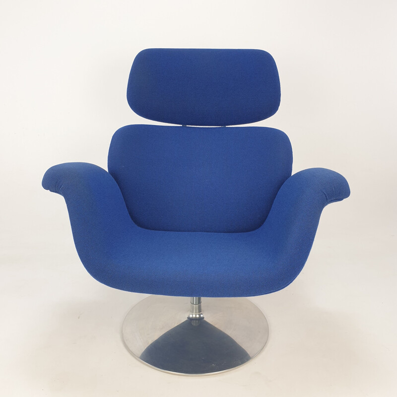 Vintage tulip armchair by Pierre Paulin for Artifort, 1980s