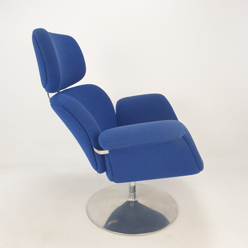 Vintage tulip armchair by Pierre Paulin for Artifort, 1980s