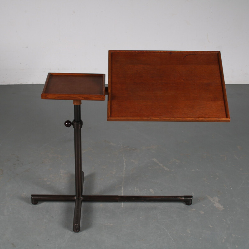 Mid century side table by Francois Caruelle, France 1930s