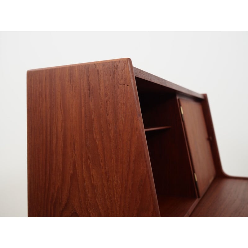 Teak vintage secretary, Denmark 1960s