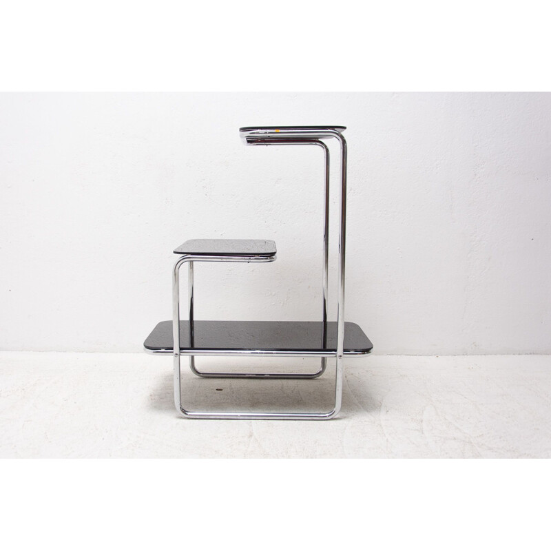 Mid century Thonet B 136 plant stand by Emile Guillot, 1930s