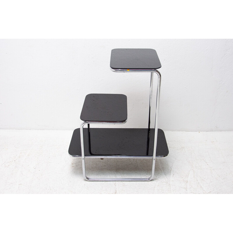Vintage Thonet B 136 plant stand by Emile Guillot, 1930