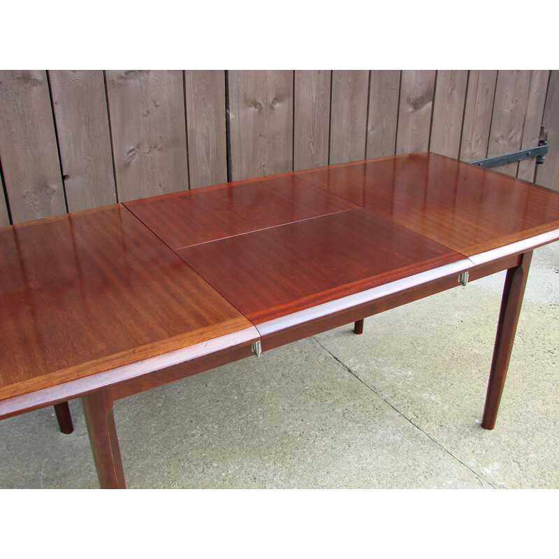 Teak vintage folding table, 1960s