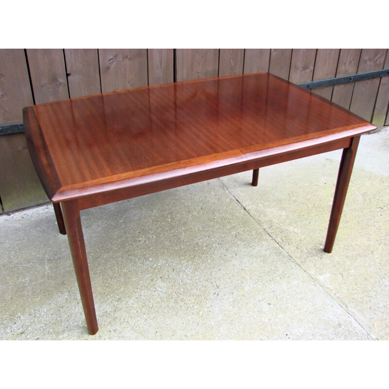 Teak vintage folding table, 1960s