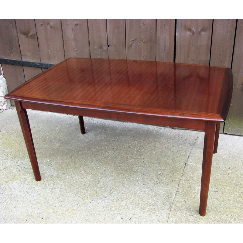 Teak vintage folding table, 1960s