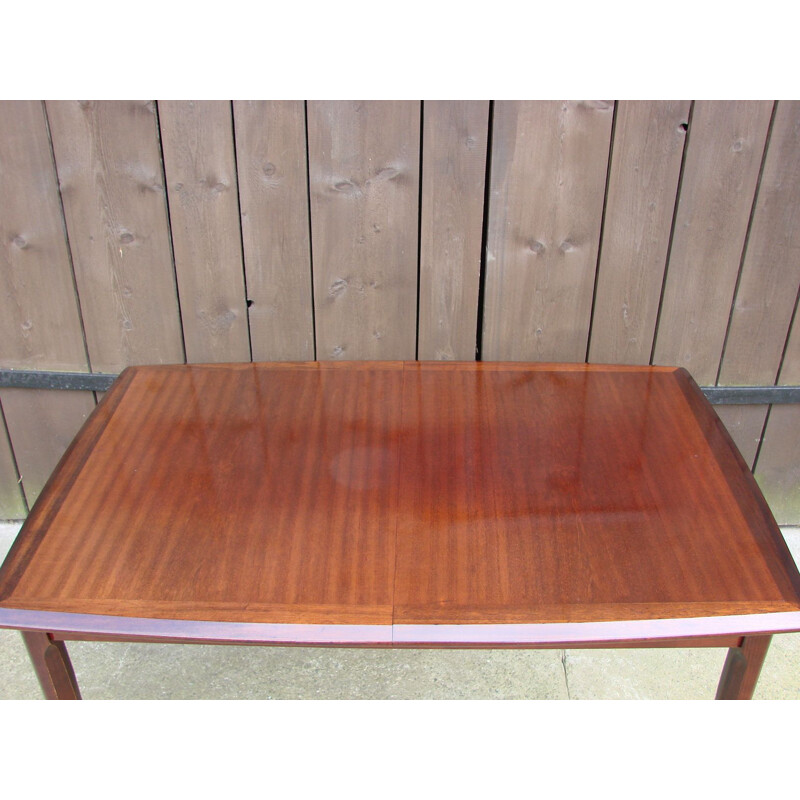 Teak vintage folding table, 1960s