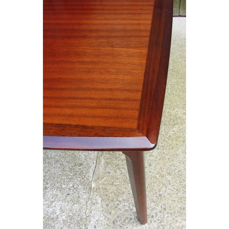 Teak vintage folding table, 1960s