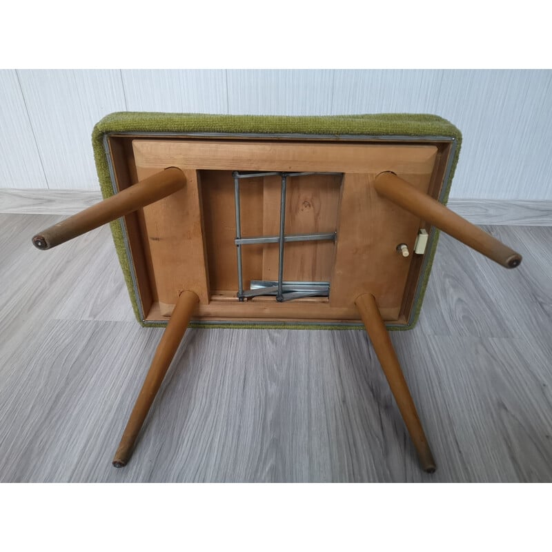 Mid century footstool with extension ladder, 1970s