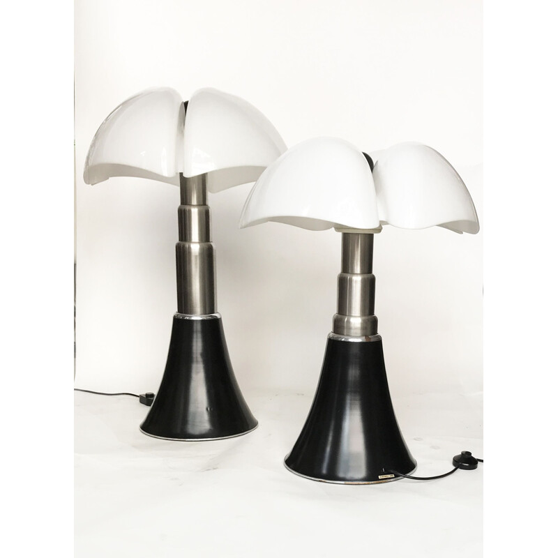 Lampe réglable vintage Pipistrello par Gae Aulenti pour Martinelli Luce, 1965