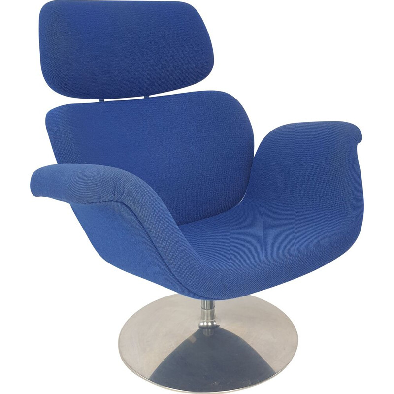 Vintage tulip armchair by Pierre Paulin for Artifort, 1980s