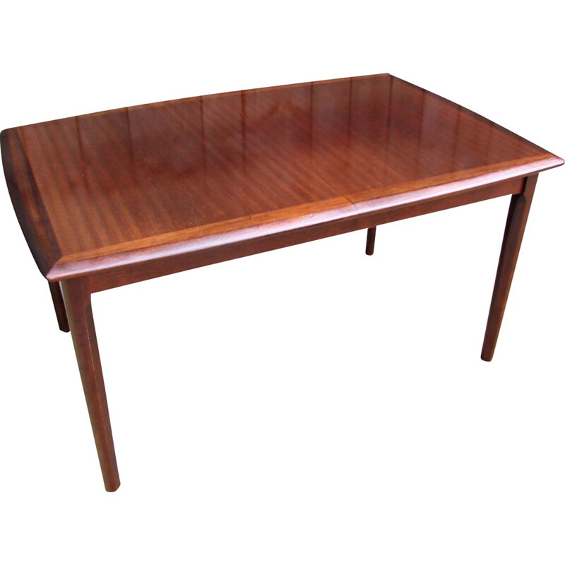 Teak vintage folding table, 1960s