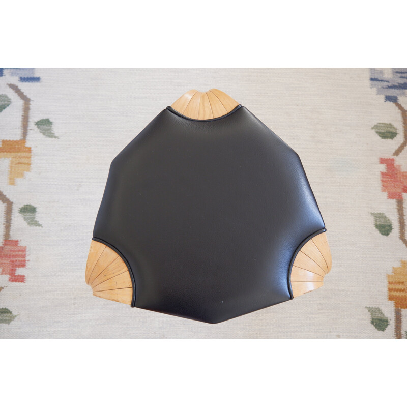 Vintage model X602 stool by Alvar Aalto for artek, 1960s