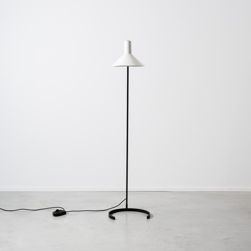 Anvia floor lamp in lacquered metal, JJM HOOGERVORST - 1950s