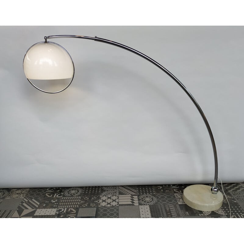 Mid century floor arc lamp by Goffredo Reggiani, Italy 1960s