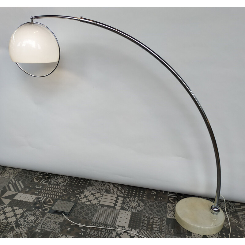 Mid century floor arc lamp by Goffredo Reggiani, Italy 1960s