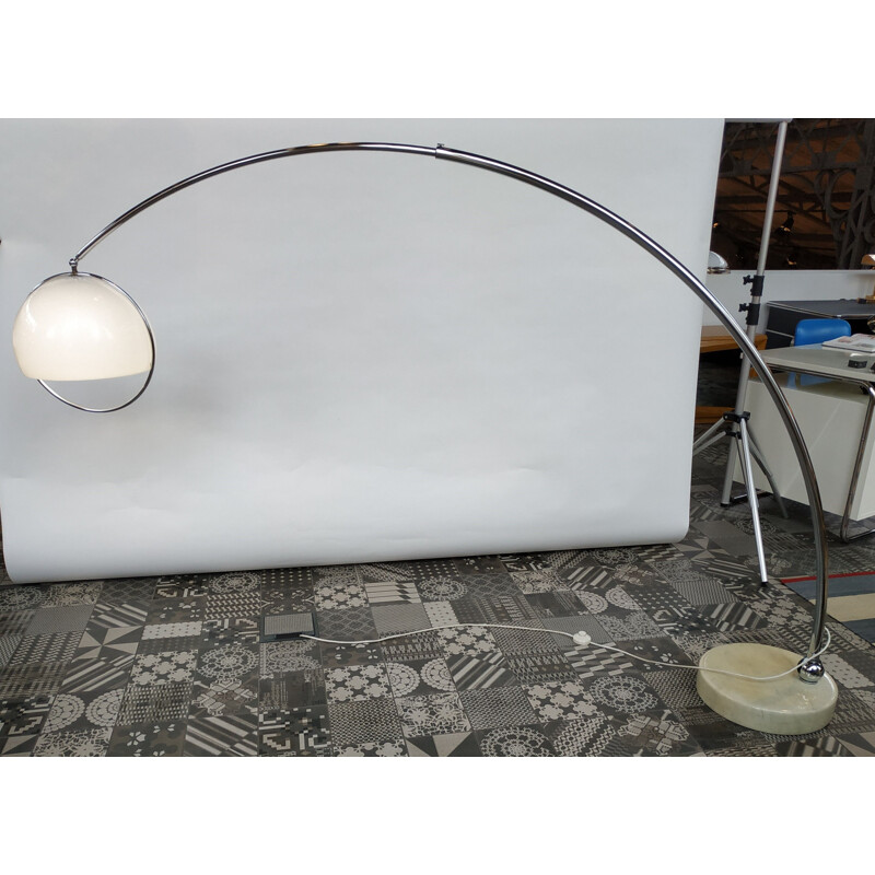 Mid century floor arc lamp by Goffredo Reggiani, Italy 1960s