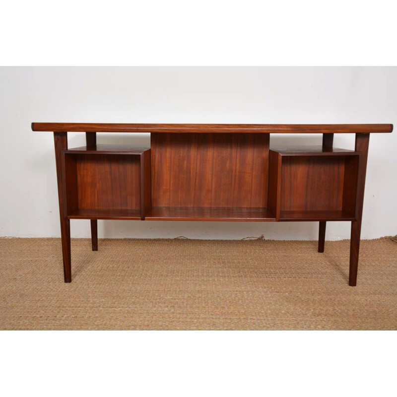 Bureau scandinave vintage en teck de Peter Lovig Nielsen