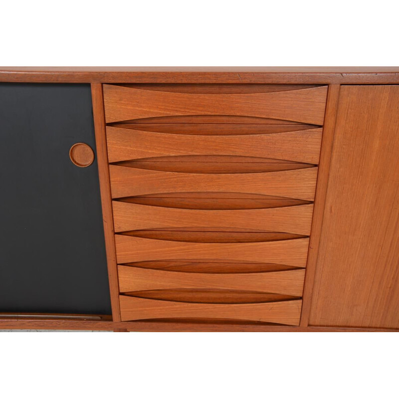 Vintage teak sideboard model 29A by Arne Vodder for Sibast, Denmark 1950