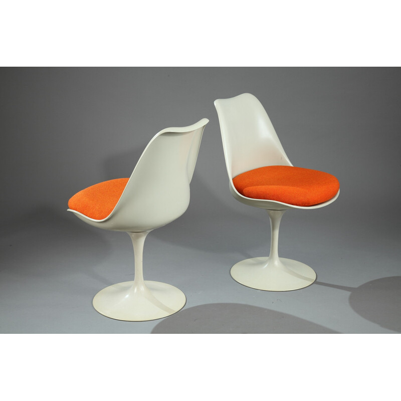 Pair of Knoll "Tulipe" chairs, Eero SAARINEN - 1956