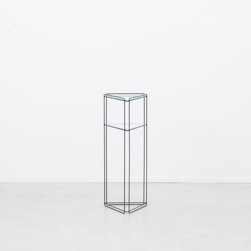 Table d'appoint en verre, Max SAUZE - 1960