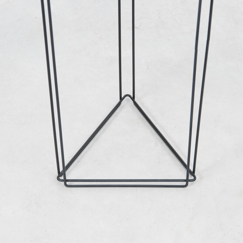 Side table display with metal structure, Max SAUZE - 1960s