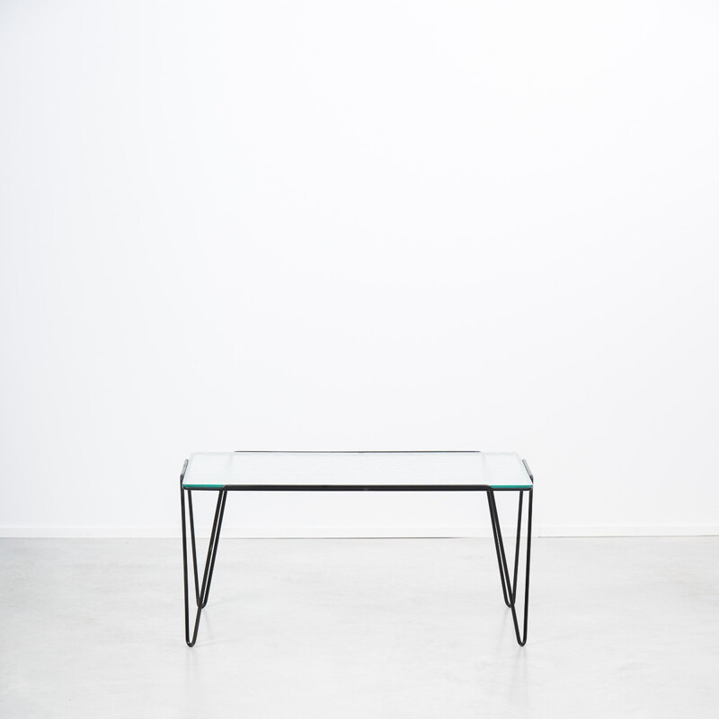 Spurs coffee table in glass, Arnold BUENO DE MESQUITA - 1950s