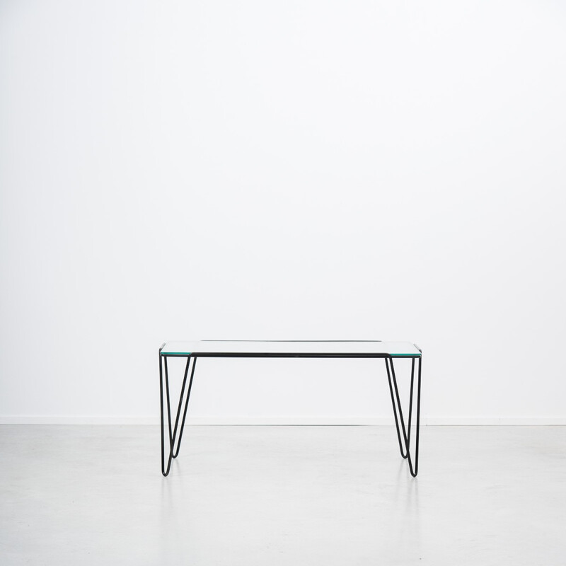 Spurs coffee table in glass, Arnold BUENO DE MESQUITA - 1950s