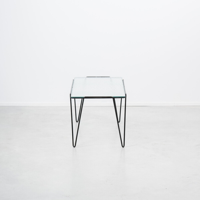 Spurs coffee table in glass, Arnold BUENO DE MESQUITA - 1950s