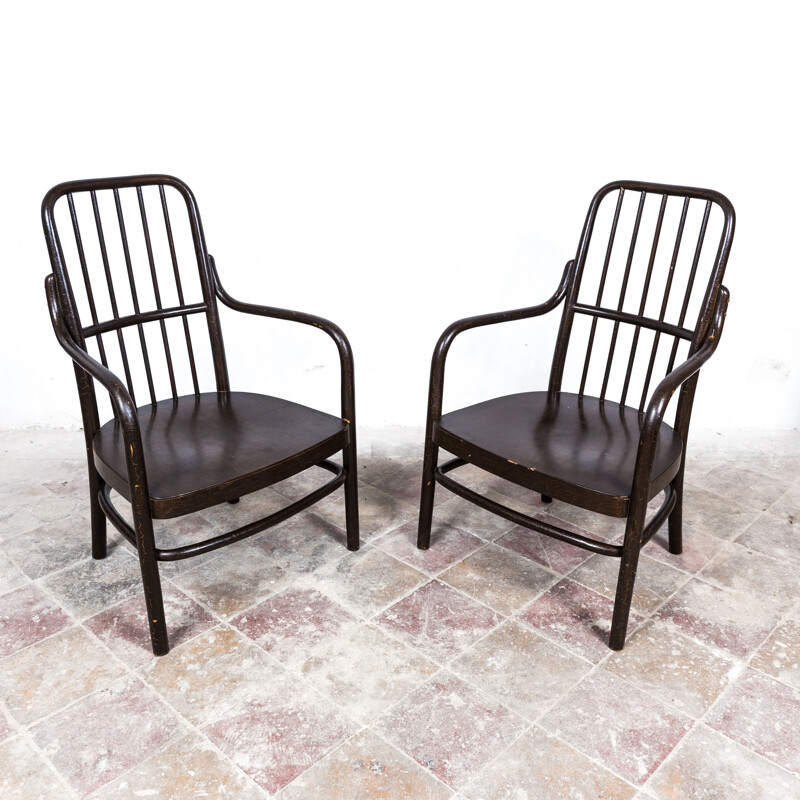 Vintage-Sesselpaar von Josef Frank für Thonet Mundus, 1930