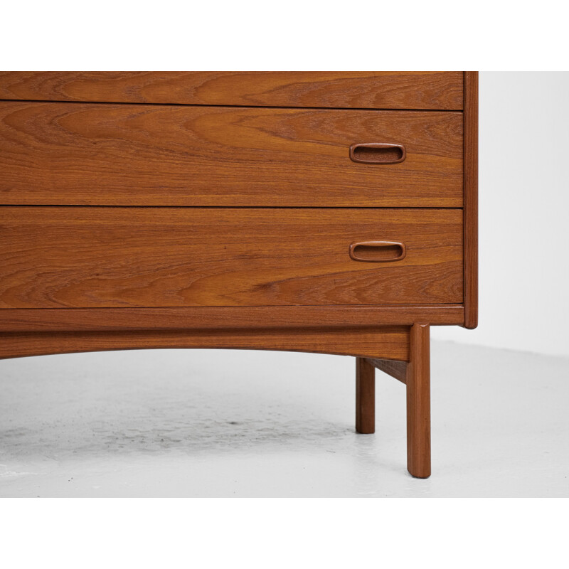 Mid century secretary in teak by Bernhard Pedersen & Søn, Denmark 1960s