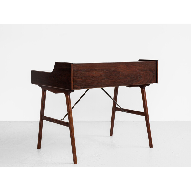 Mid century desk model 56 in rosewood by Arne Wahl Iversen for Vinde Møbelfabrik, Denmark 1960s