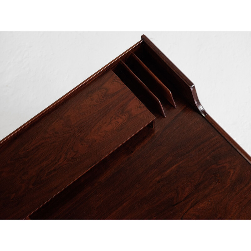 Mid century desk model 56 in rosewood by Arne Wahl Iversen for Vinde Møbelfabrik, Denmark 1960s