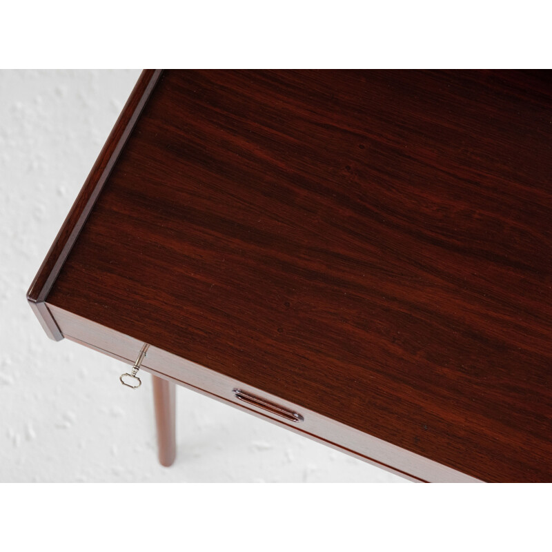 Mid century desk model 56 in rosewood by Arne Wahl Iversen for Vinde Møbelfabrik, Denmark 1960s