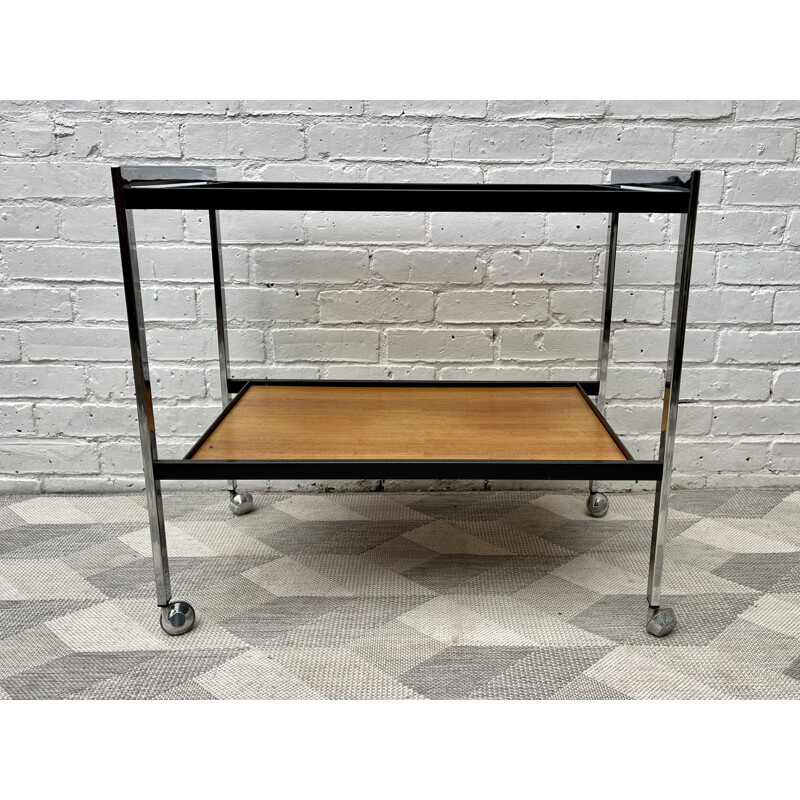 Vintage drinks trolley bar by Howard Miller, 1970s