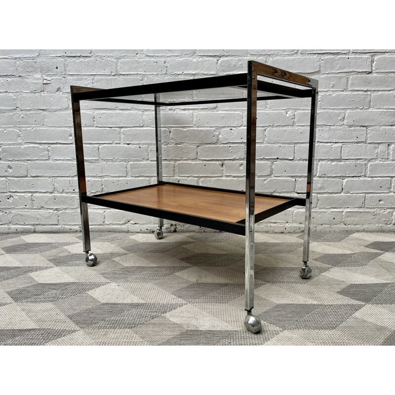 Vintage drinks trolley bar by Howard Miller, 1970s