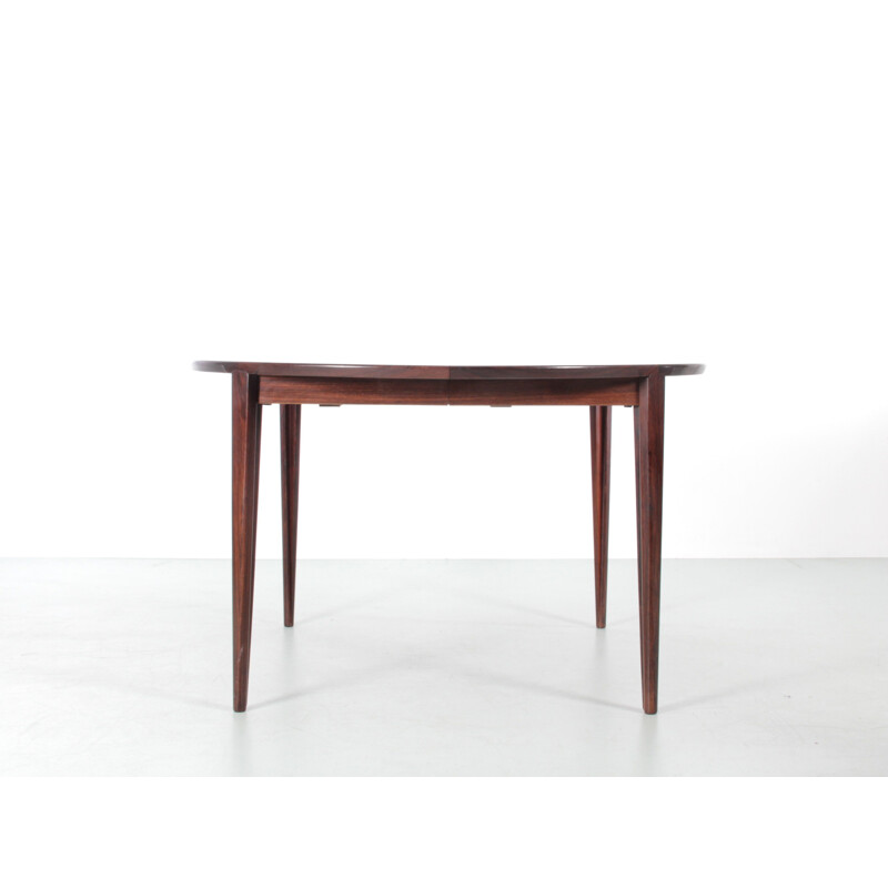 Scandinavian vintage Rio rosewood table by Harry Rosengren Hansen, 1963