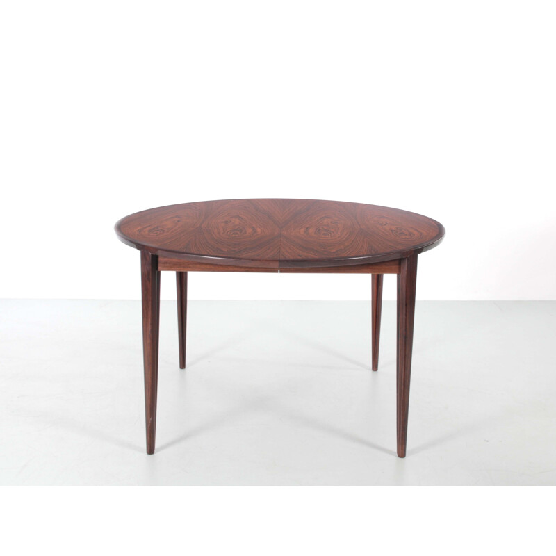 Scandinavian vintage Rio rosewood table by Harry Rosengren Hansen, 1963