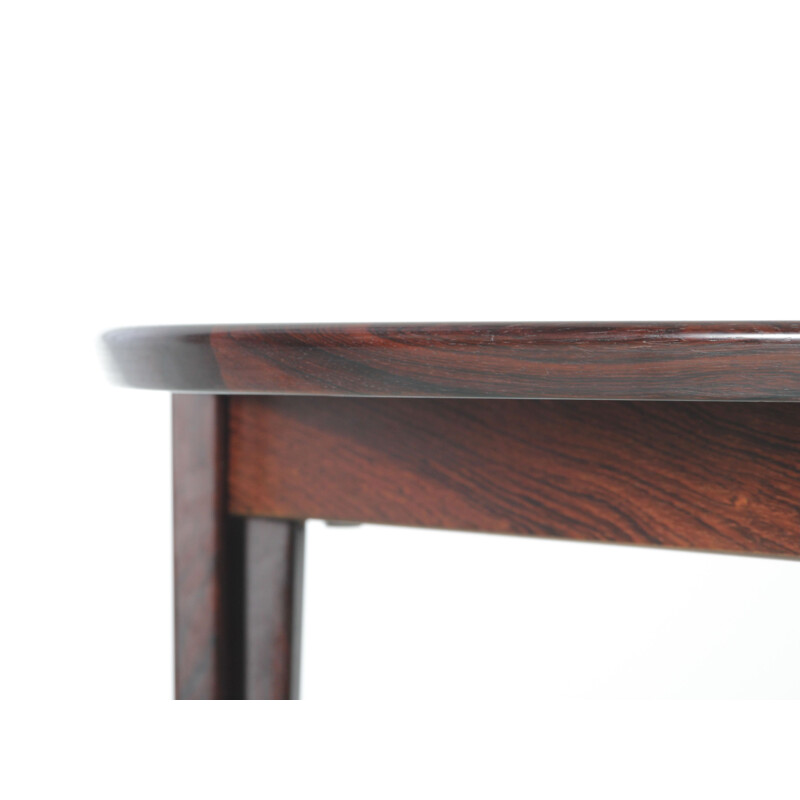 Scandinavian vintage Rio rosewood table by Harry Rosengren Hansen, 1963