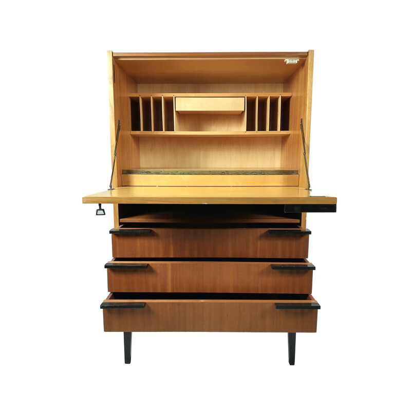 Mid century secretary by Frantisek Mezuláník for Up Závody, 1970s