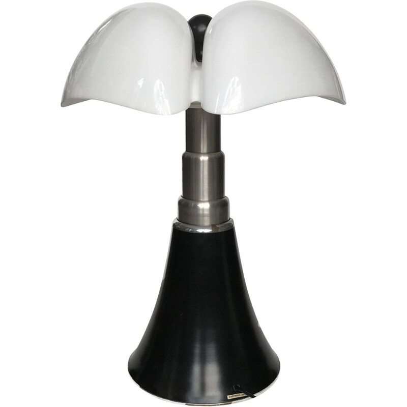 Vintage Pipistrello adjustable lamp by Gae Aulenti for Martinelli Luce, 1965