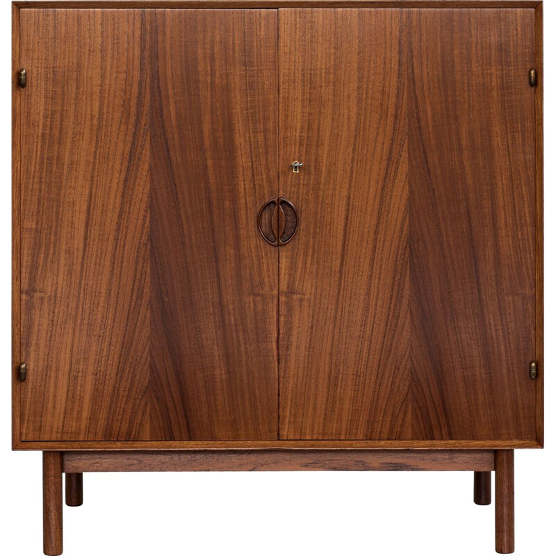 Mid century cabinet in teak by Peter Hvidt & Orla Mølgaard-Nielsen for Søborg, Denmark 1960s