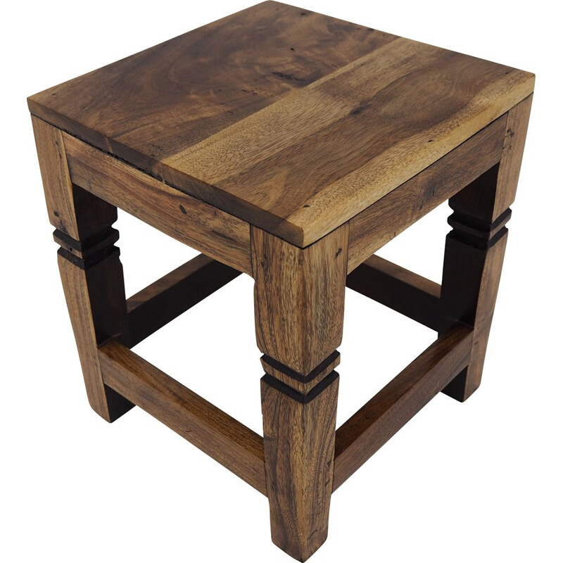 Vintage cherrywood stool